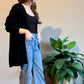 The Cozy Cardigan - Raven