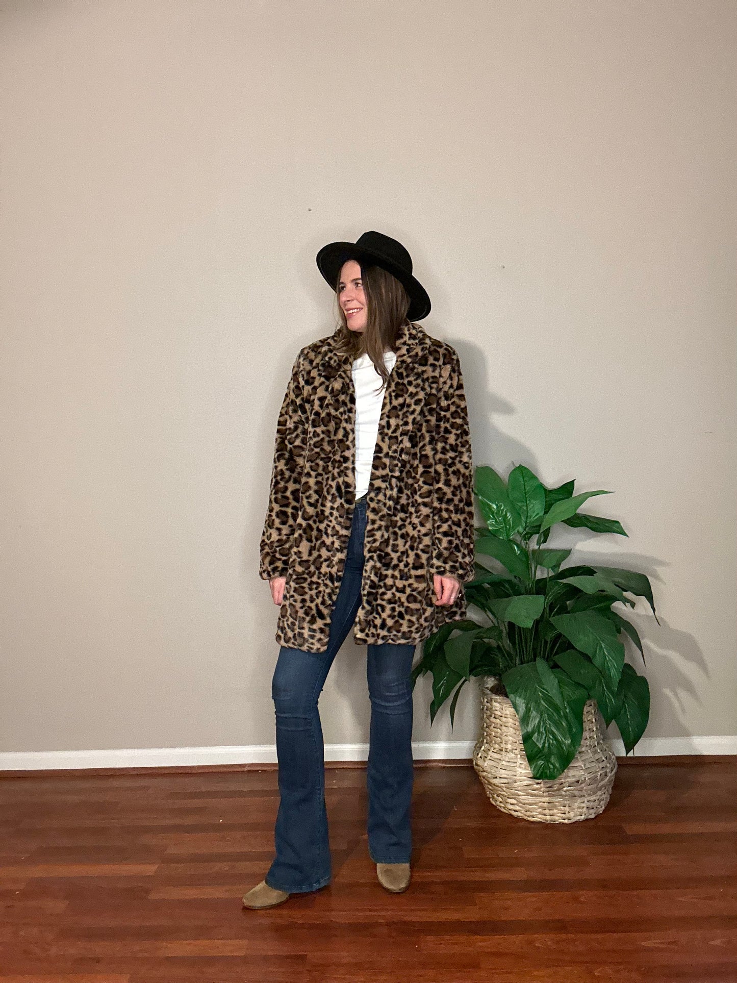 The Lily Leopard Coat