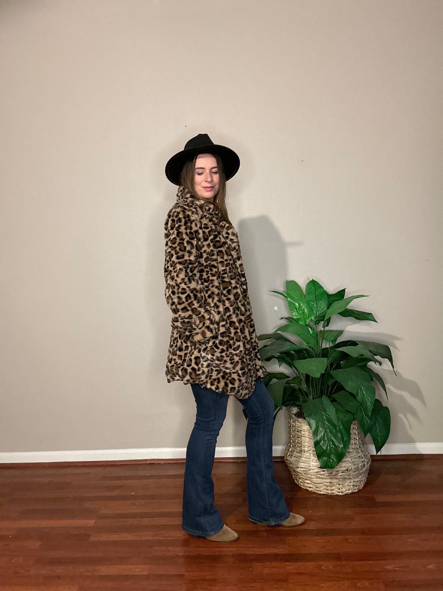 The Lily Leopard Coat