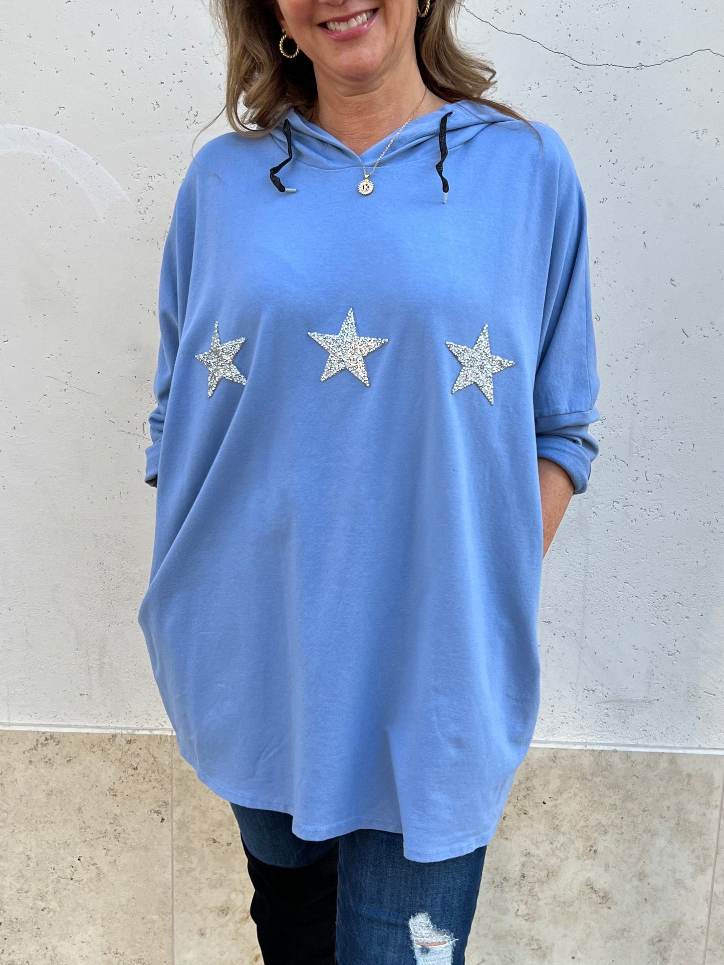 The 3 Star Italian Oversized Sweatshirt