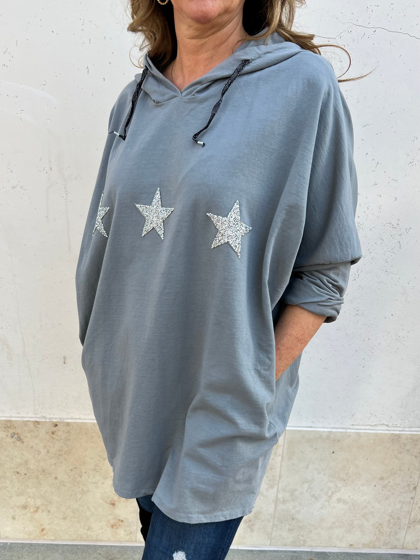 The 3 Star Italian Oversized Sweatshirt